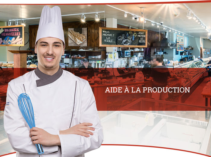 Offre d'emploi Aide à la production