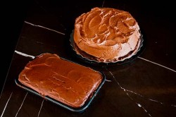Double chocolate cake 8 inches
