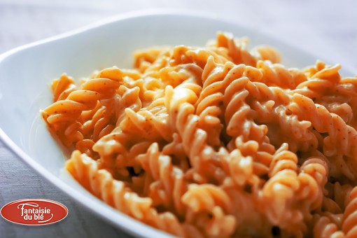 Fusilli sauce rosée