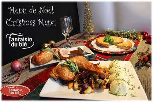 Menu de Noel - 4 personnes