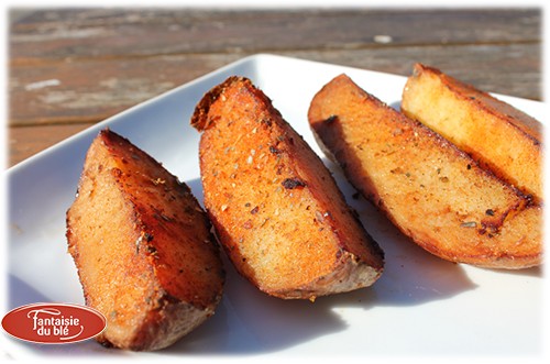 Patates grecques ou au Carry