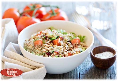 Salade de quinoa et fêta