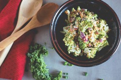 Salade de brocolis et bacon